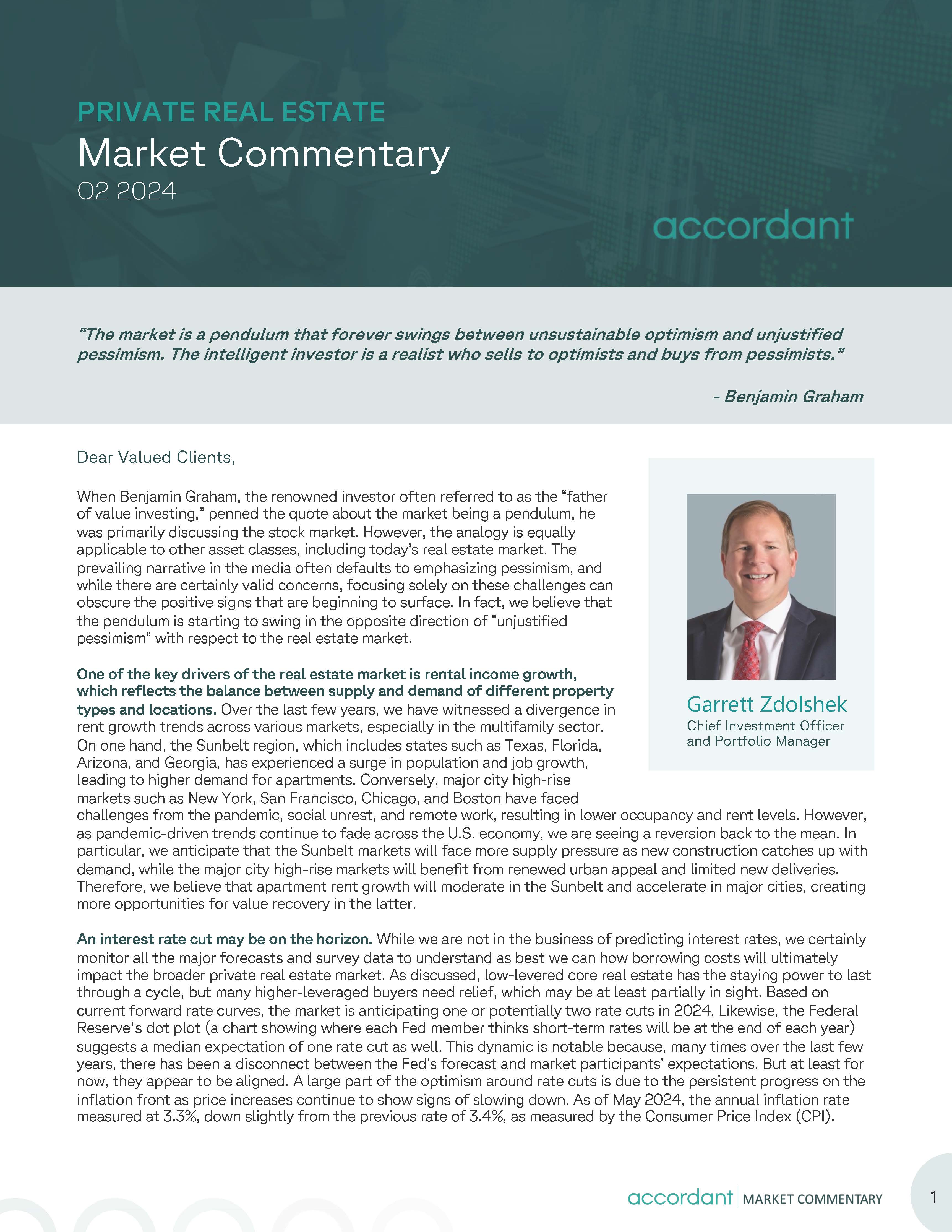 Accordant Market Commentary - Q2 2024